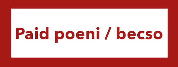 The Welsh for don't worry is paid poeni or paid becso.