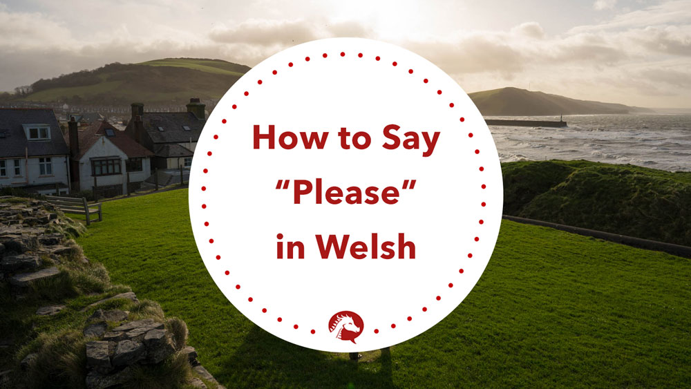 What Is Yes Please In Welsh