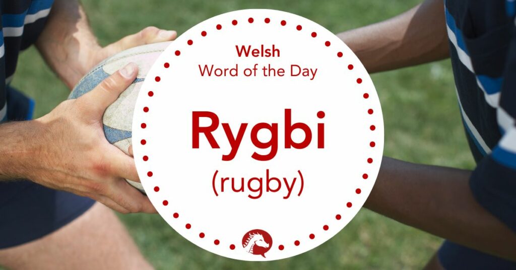 how to say rugby in welsh