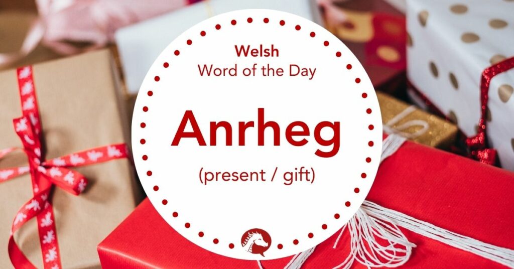 welsh word for gift