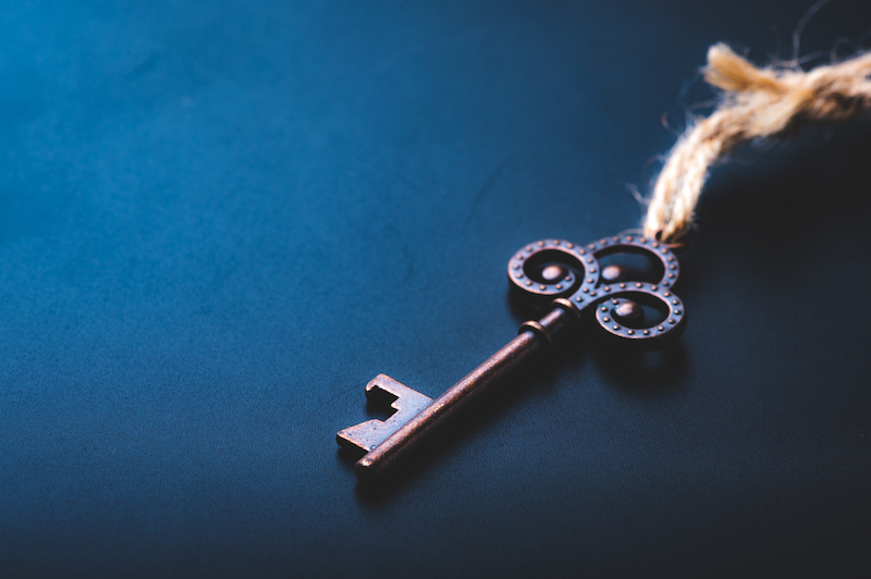 vintage key